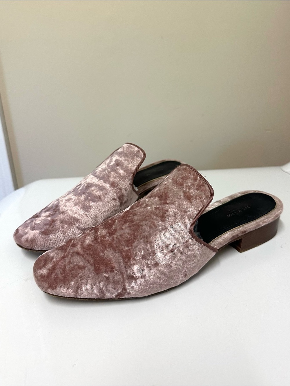 Rag & Bone Luis Velvet Mules